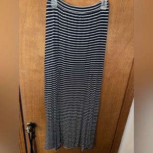 Abercrombie & Fitch Striped Maxi Skirt